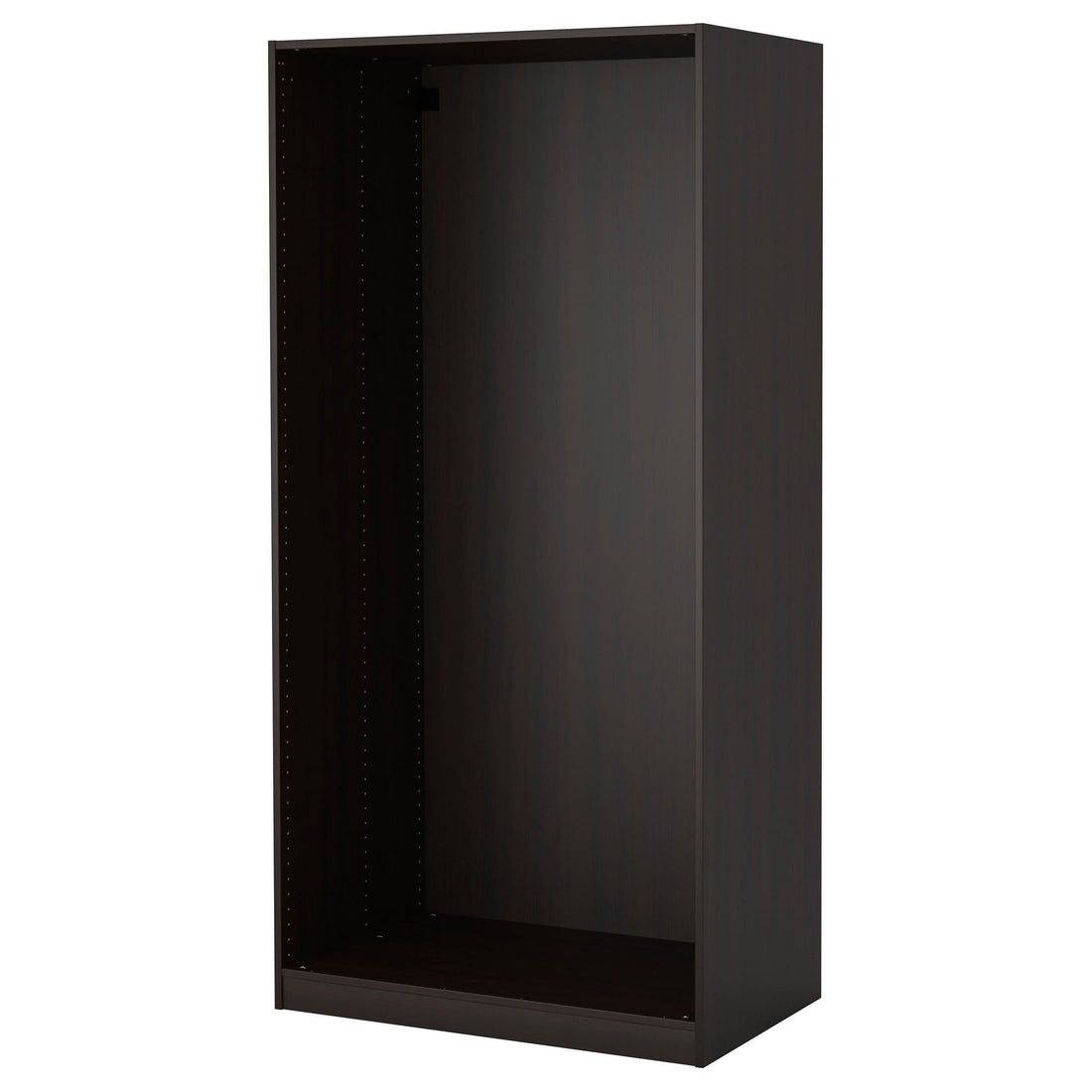 PAX Wardrobe structure - brown-black 100x58x201 cm , - best price from Maltashopper.com 30141391