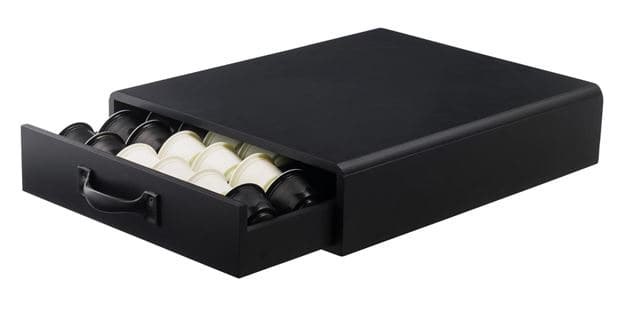 CAFE Capsule drawer for black coffee capsules H 7.5 x W 28 x D 34.5 cm - best price from Maltashopper.com CS635306