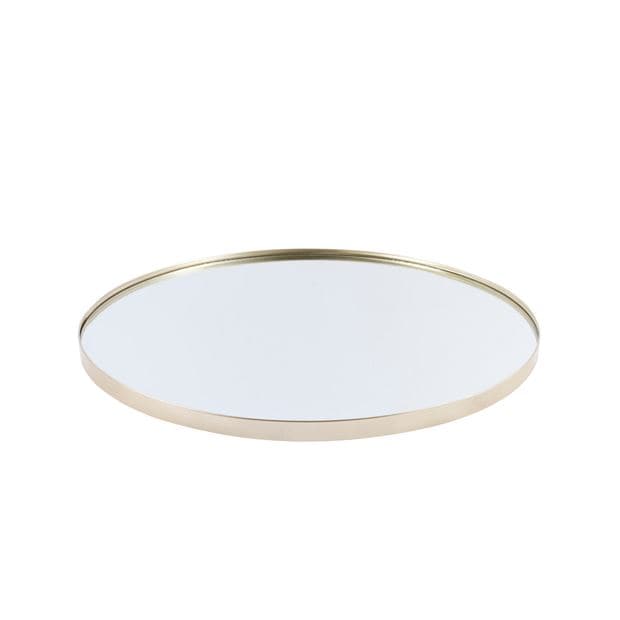 Casa LINE Golden mirrorØ 75 cm