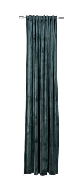 SAGA Dark green curtain W 142 x L 250 cm - best price from Maltashopper.com CS648179