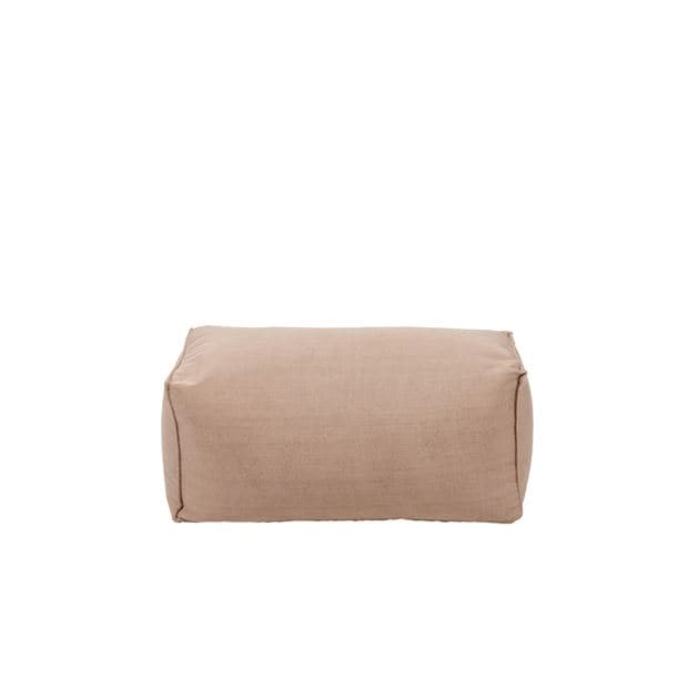 Casa BAGIE Sand pouf, H 40 x W 80 x D 35 cm