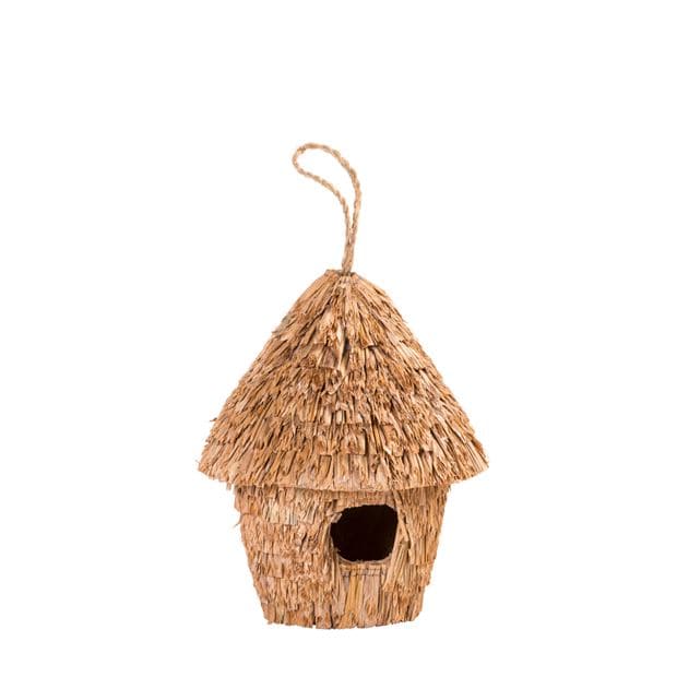 Casa STRAW Natural birdhouse H 20 cm - Ø 16 cm