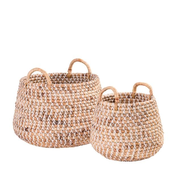 DOLLY Natural basket H 30 cm - Ø 35 cm - best price from Maltashopper.com CS648669