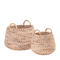 DOLLY Natural basket H 34 cm - Ø 51 cm - best price from Maltashopper.com CS648676