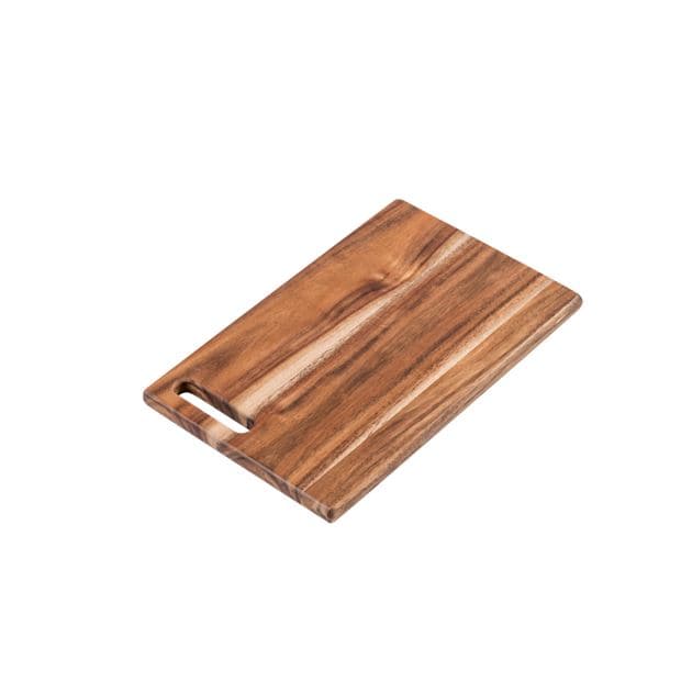 ACACIA LUX Natural cutting board H 1,5 x W 28 x D 18 cm - best price from Maltashopper.com CS646779