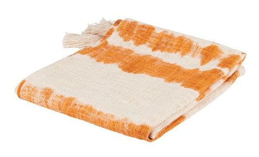 ALIZE Orange plaid W 130 x L 170 cm - best price from Maltashopper.com CS668941