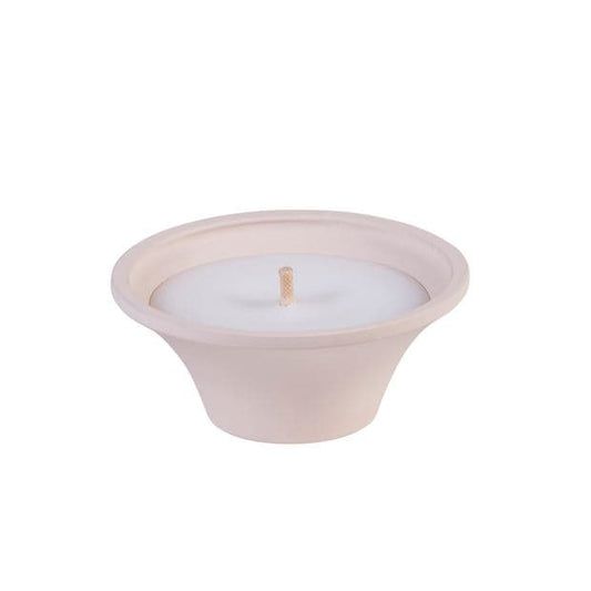 CITRONELLA white H 9 cm - Ø 17 cm - best price from Maltashopper.com CS655774