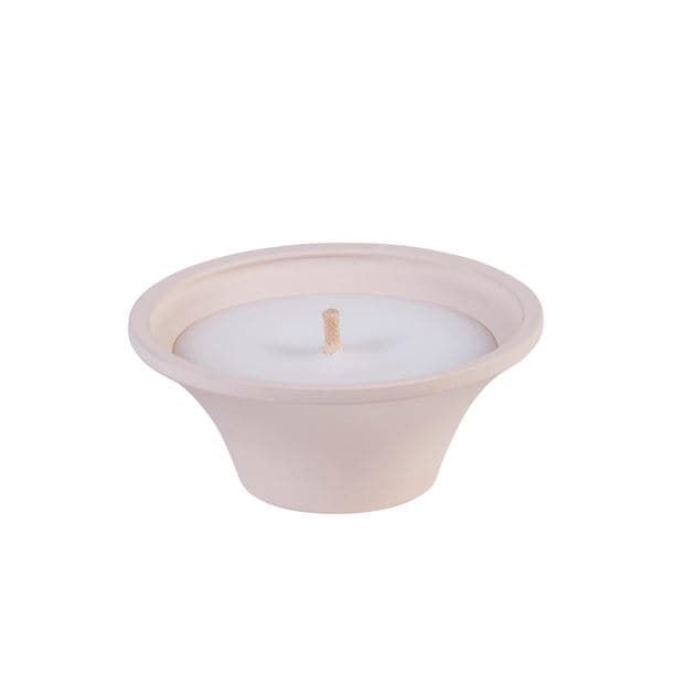 CITRONELLA white H 9 cm - Ø 17 cm