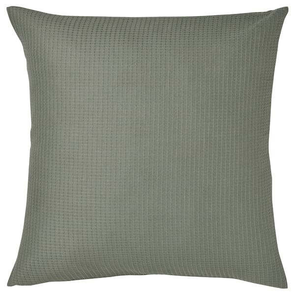 EBBATILDA - Cushion cover, light grey-green, 50x50 cm - best price from Maltashopper.com 30526893