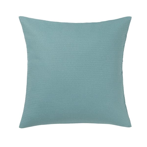 EBBATILDA - Cushion cover, grey-turquoise, 50x50 cm - best price from Maltashopper.com 00493016