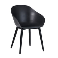 FRAY Black seat H 41 x W 55 x D 55 cm - best price from Maltashopper.com CS651098