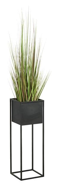 LARGO Planter 20x20x60 black H 60 x W 20 x D 20 cm
