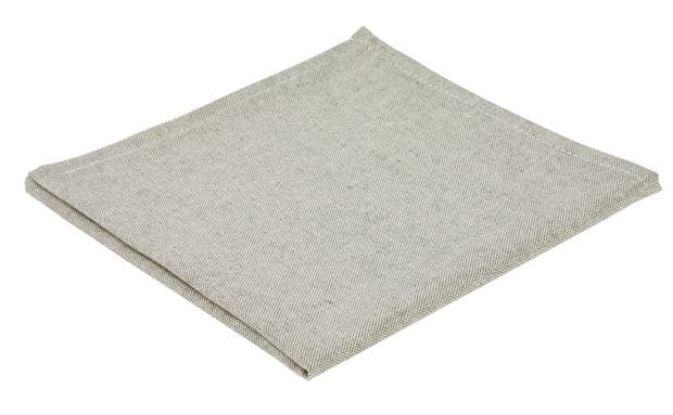 MELANGE Gray napkin W 43 x L 43 cm - best price from Maltashopper.com CS616000