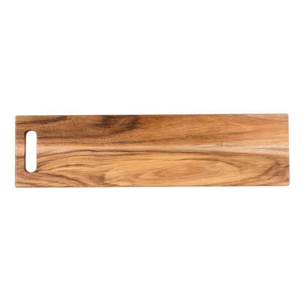 ACACIA LUX Natural cutting board H 1,5 x W 60 x D 16 cm - best price from Maltashopper.com CS646807