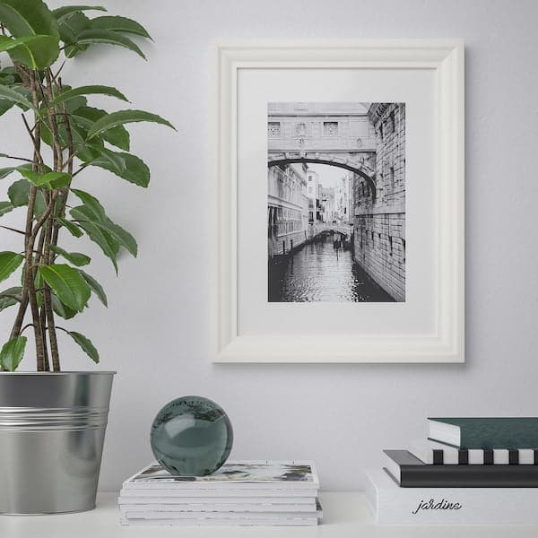 EDSBRUK - Frame, white, 30x40 cm - best price from Maltashopper.com 30427322