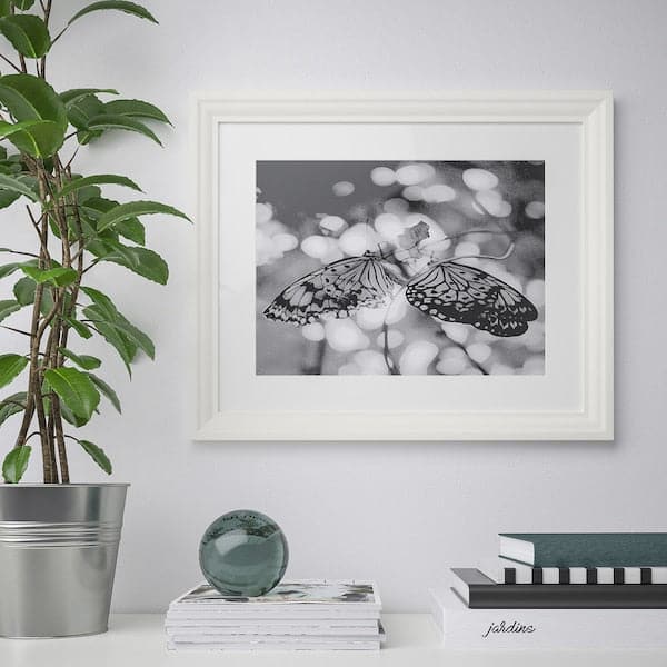 EDSBRUK - Frame, white, 40x50 cm - best price from Maltashopper.com 40427326
