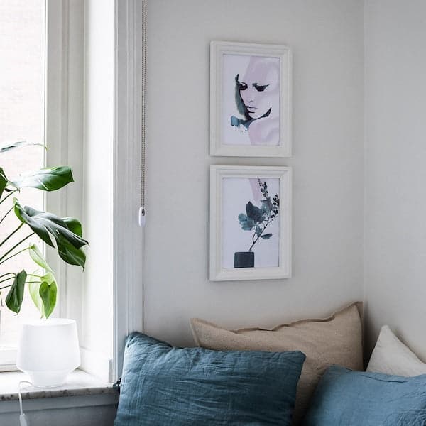 EDSBRUK - Frame, white, 21x30 cm - best price from Maltashopper.com 90427319