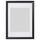 EDSBRUK - EDSBRUK Frame, black stained, 50x70 cm