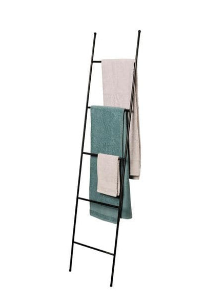 IRON Black decorative ladder H 161 x W 36 x D 1 cm - best price from Maltashopper.com CS582050