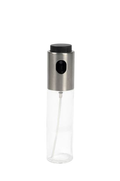 VINAIGRE Black, silver, transparent oil or vinegar vaporizer H 17.5 cm - Ø 4 cm - best price from Maltashopper.com CS497189