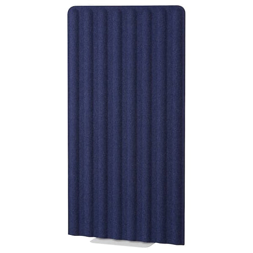 EILIF Freestanding screen - blue/white 80x150 cm , 80x150 cm