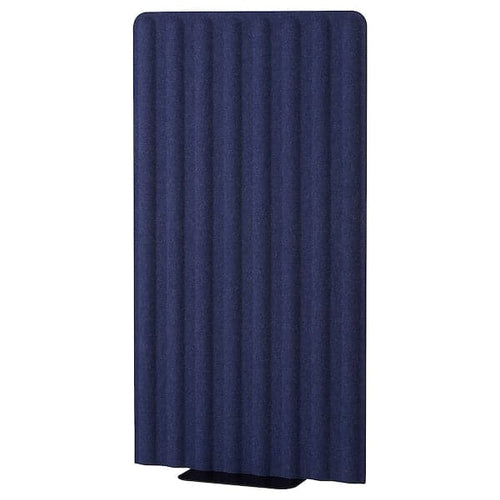 EILIF Freestanding screen - blue/black 80x150 cm , 80x150 cm