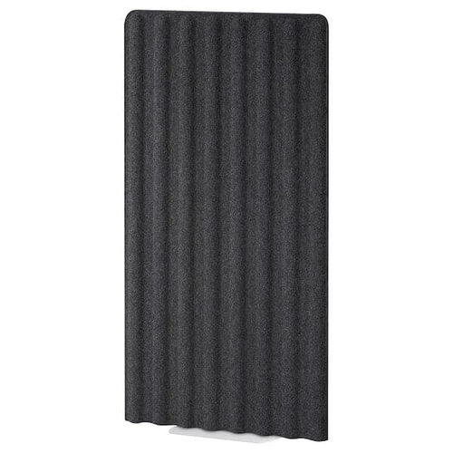 EILIF Freestanding screen - dark grey/white 80x150 cm , 80x150 cm