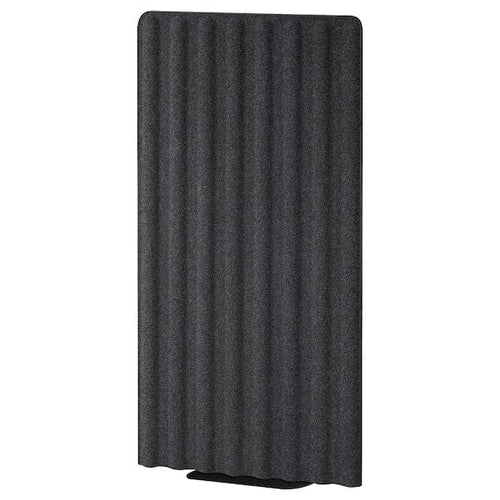 EILIF Freestanding screen - dark grey/black 80x150 cm , 80x150 cm