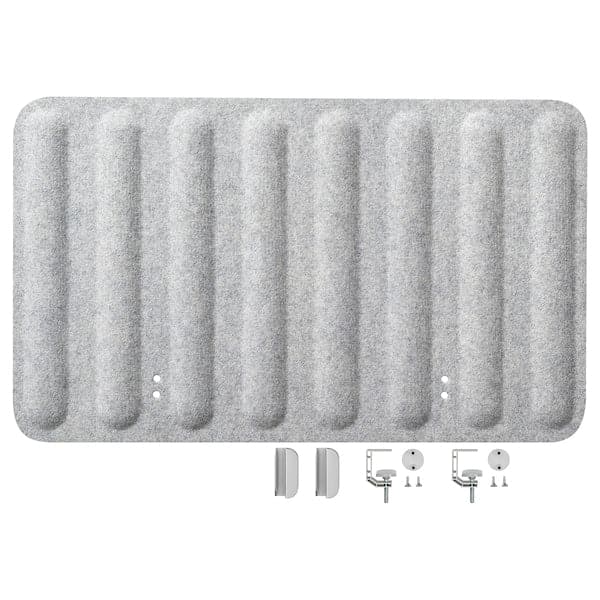 Ikea EILIF - Screen for desk, grey, 80x48 cm