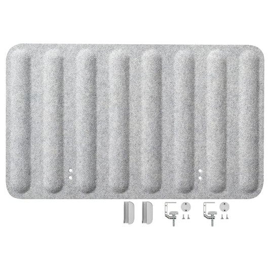 Ikea EILIF - Screen for desk, grey, 80x48 cm