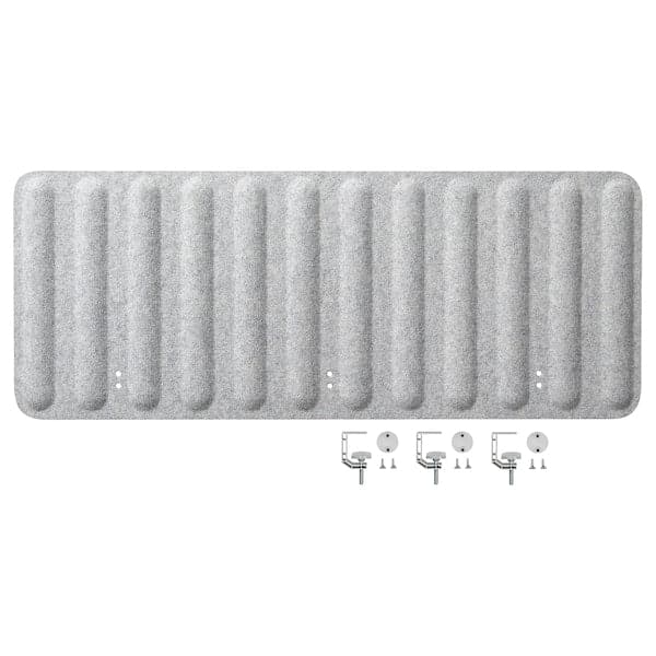 EILIF - Screen for desk, grey, 120x48 cm - best price from Maltashopper.com 40471060