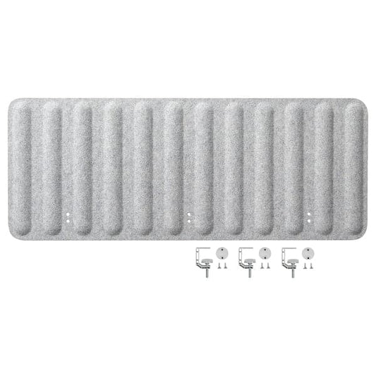 EILIF - Screen for desk, grey, 120x48 cm - best price from Maltashopper.com 40471060