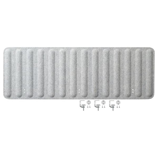 EILIF - Screen for desk, grey, 140x48 cm - best price from Maltashopper.com 20471061