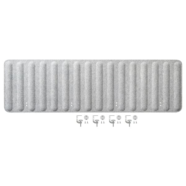 EILIF - Screen for desk, grey, 160x48 cm - best price from Maltashopper.com 70466934