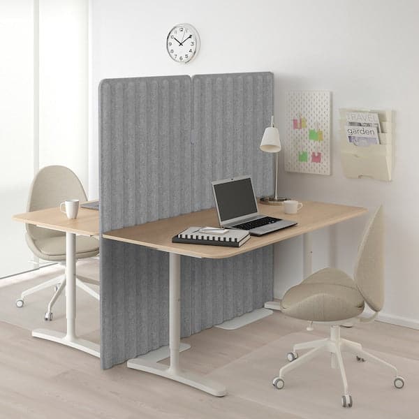 Ikea EILIF - Support for screen, white, 40x30 cm