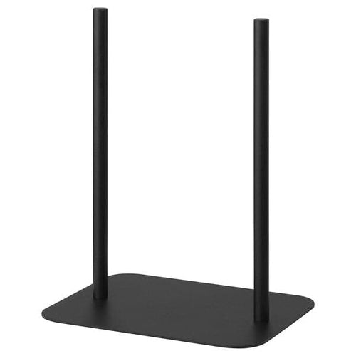 EILIF - Support for screen, black, 40x30 cm