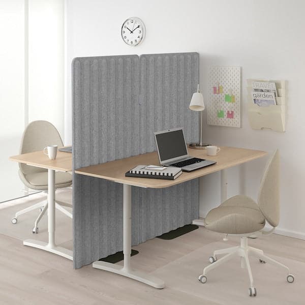 Ikea EILIF - Support for screen, black, 40x30 cm