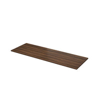 EKBACKEN - Worktop, brown walnut effect/laminate, 186x2.8 cm - best price from Maltashopper.com 90442980
