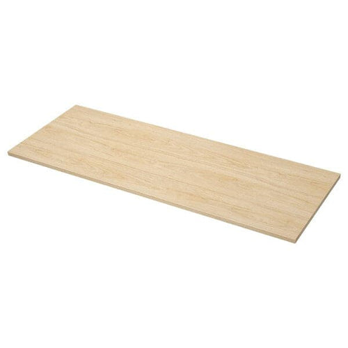 EKBACKEN - Custom made worktop, ash effect/laminate, 30-45x2.8 cm