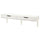 EKBY ALEX / RAMSHULT - Wall shelf, white/white, 119x29 cm