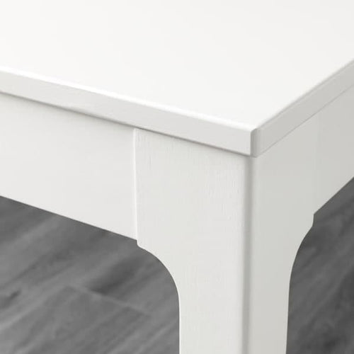 EKEDALEN / BERGMUND Table and 6 chairs - white/Orrsta light grey/white 180/240 cm , 180/240 cm