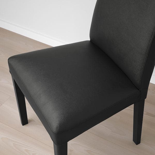 Ikea EKEDALEN / BERGMUND Table and 6 chairs - dark brown/Glose black 180/240 cm , 180/240 cm