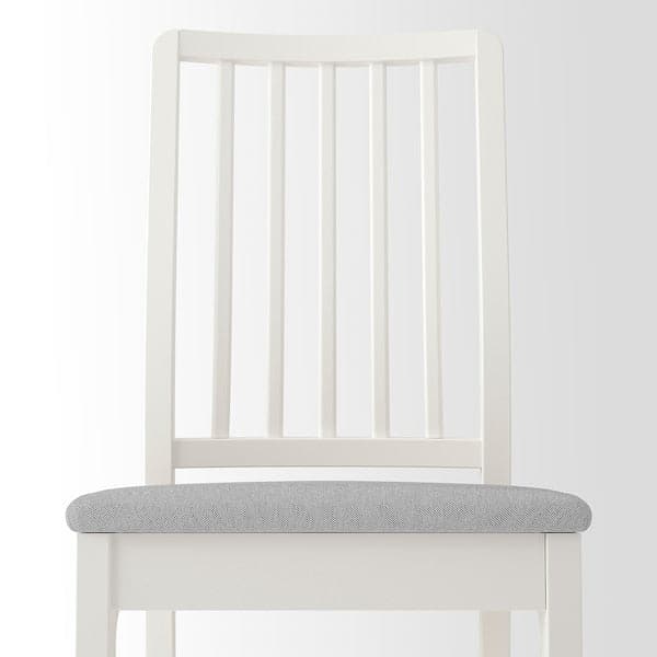 EKEDALEN EKEDALEN Table with 2 chairs and bench white Light grey orrsta 120 180 cm 120 180 cm Best Price at Maltashopper