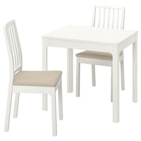 EKEDALEN / EKEDALEN - Table and 2 chairs , 80/120 cm - best price from Maltashopper.com 39429406