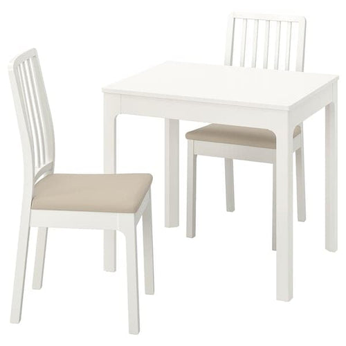 EKEDALEN / EKEDALEN - Table and 2 chairs , 80/120 cm
