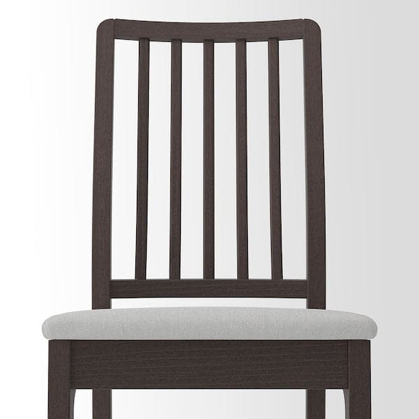 EKEDALEN Table and 4 chairs - dark brown/Light grey orrsta 120/180 cm , 120/180 cm - best price from Maltashopper.com 69221278