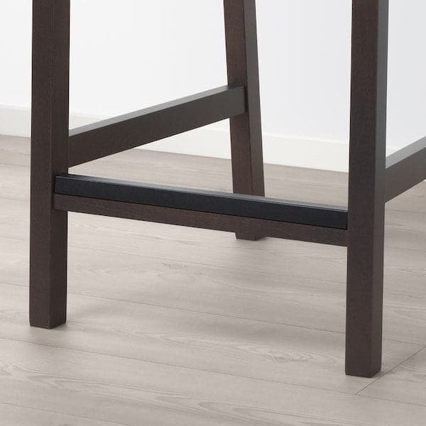 EKEDALEN Table and 4 bar stools - dark brown/Light grey orrsta , 120 cm - Premium Kitchen & Dining Furniture Sets from Ikea - Just €799.99! Shop now at Maltashopper.com