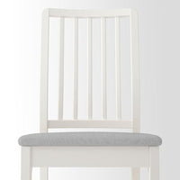 EKEDALEN / EKEDALEN Table and 6 chairs - white/Hakebo beige 180/240 cm , 180/240 cm - best price from Maltashopper.com 69429424