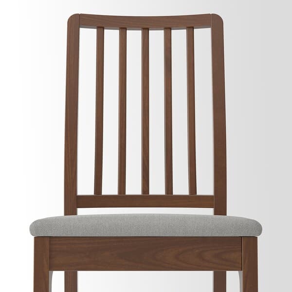 Ikea EKEDALEN / EKEDALEN - Table and 6 chairs, brown/light grey, 180/240 cm