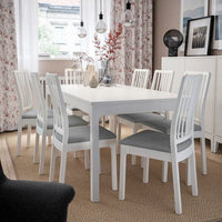 EKEDALEN / EKEDALEN - Table and 8 chairs , 180/240 cm - best price from Maltashopper.com 29482852